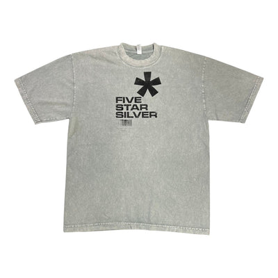Five Star Silver Graphic Short Sleeve T-Shirt