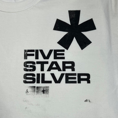 Five Star Silver Graphic Short Sleeve T-Shirt