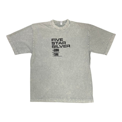 Five Star Silver Graphic Crewneck T-Shirt