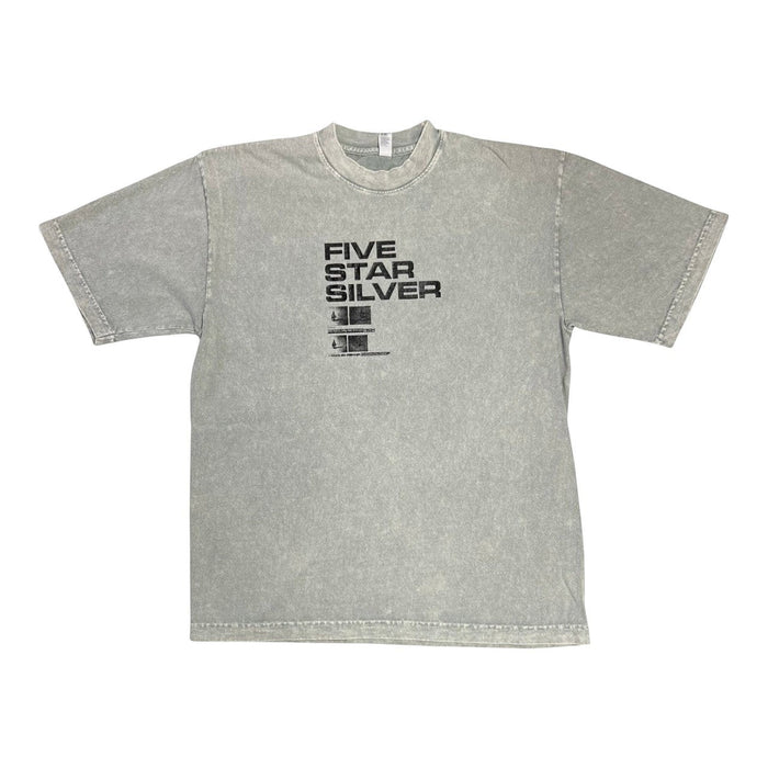 Five Star Silver Graphic Crewneck T-Shirt