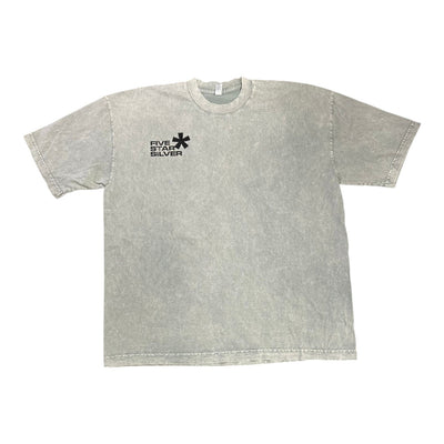FIVE STAR SILVER Logo Graphic T-Shirt