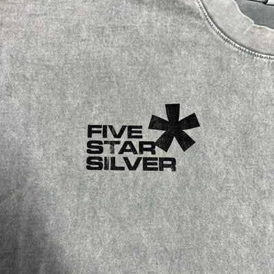 FIVE STAR SILVER Logo Graphic T-Shirt