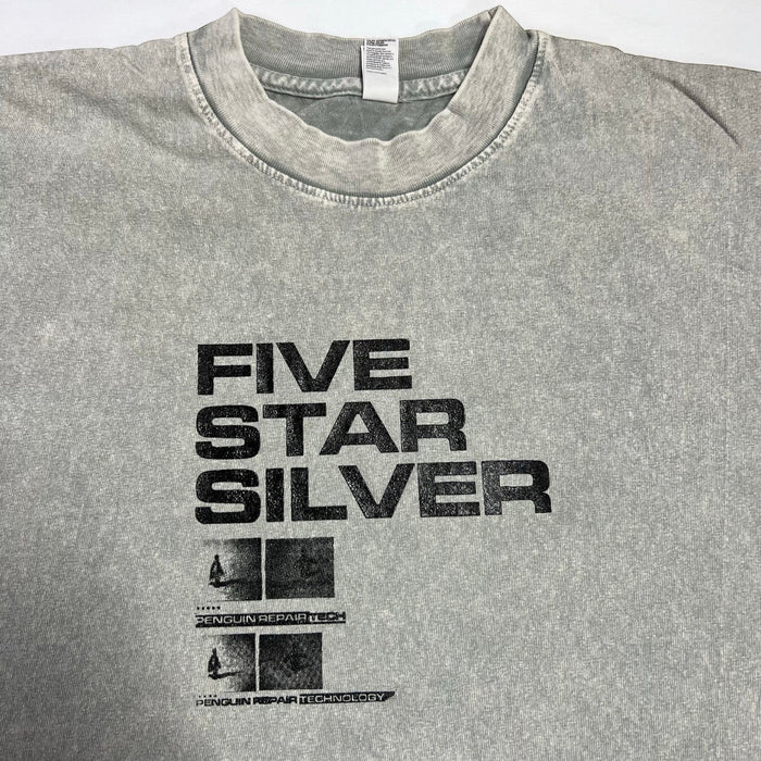 Five Star Silver Graphic Crewneck T-Shirt