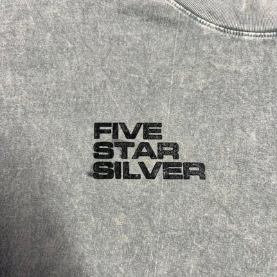 FIVE STAR SILVER Logo Graphic T-Shirt